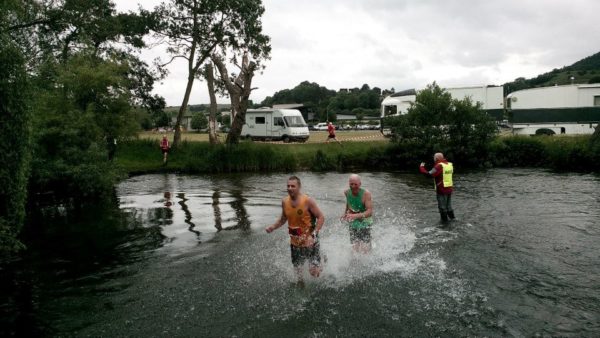 David Perkins at the Bakewell Pudding race