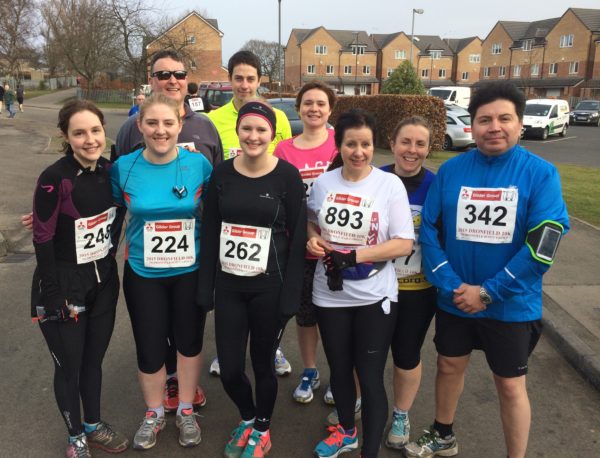 Striders Beginners at Dronfield 10k 2015