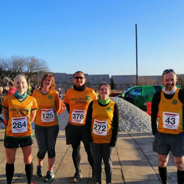 Striders ready for race start