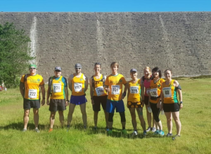 Dambusters 10 miler Striders pre-race photo