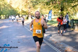 David Forrest at RunThrough Greenwich Park 2018